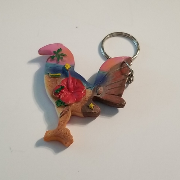 Puerto Rico Base Ball Cap Euc Plus Keychain - Picture 4 of 5